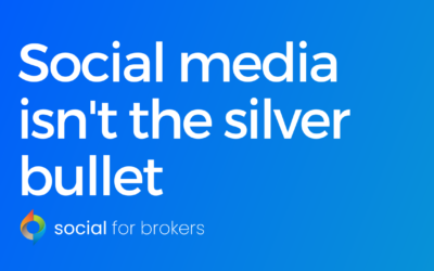 Social Media isn’t the Silver Bullet!