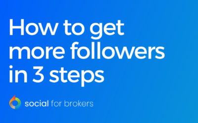 How to get more followers in 3 steps